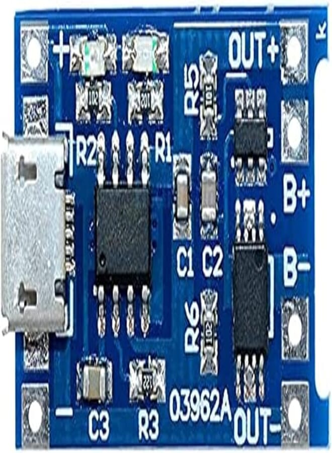 diymore Micro USB Lithium Battery Charger Module (18650 /TP4056,5V/1A)